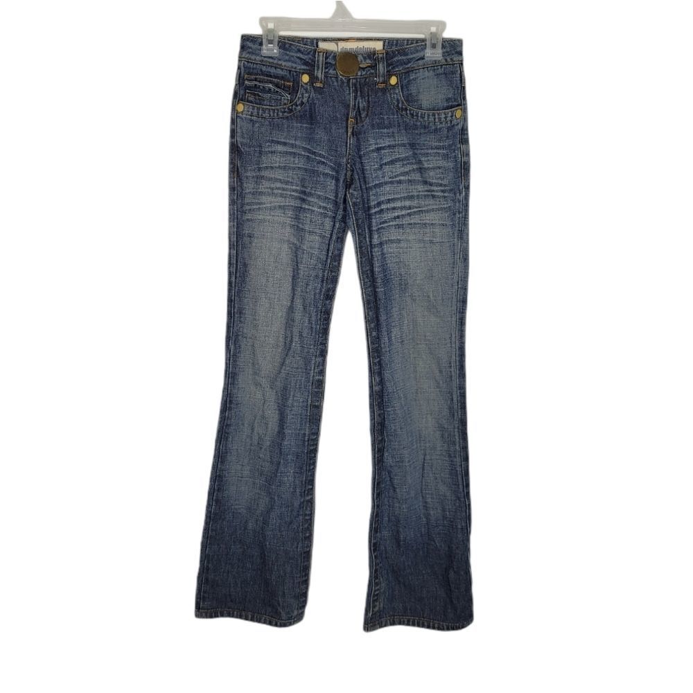 Y2K MOTOR JEANS long boot cut low rise denim jean‎ 26 long